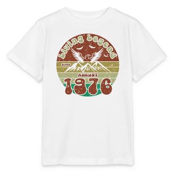 50th Birthday Living Legend since VIN 08/1976 - Stanley/Stella MINI CREATOR Kids’ T-Shirt - white - Front - Maike (125cm)
