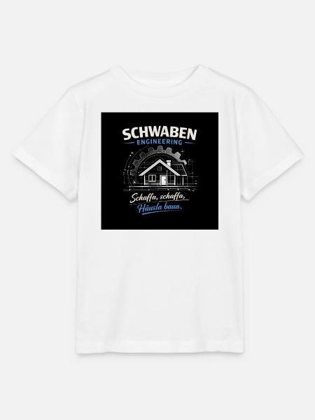 Schwaben Engineering Hausbau - Stanley/Stella Kinder T-Shirt MINI CREATOR - Weiß