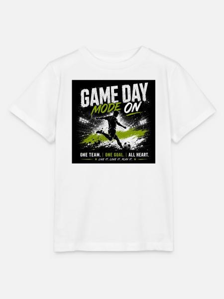 Game Day Modus Aktiv - Stanley/Stella Kinder T-Shirt MINI CREATOR - Weiß