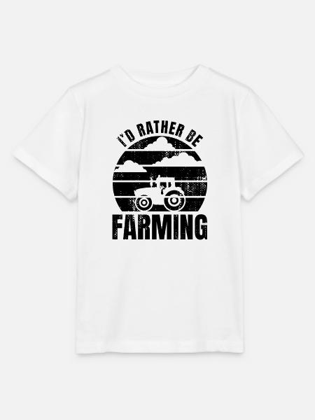 Lustiger Bauern Spruch - Stanley/Stella Kinder T-Shirt MINI CREATOR  - Weiß