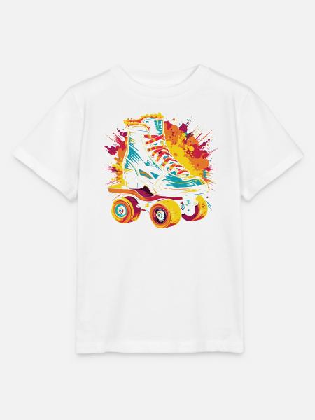 Rollerskates - Stanley/Stella Kinder T-Shirt MINI CREATOR  - Weiß