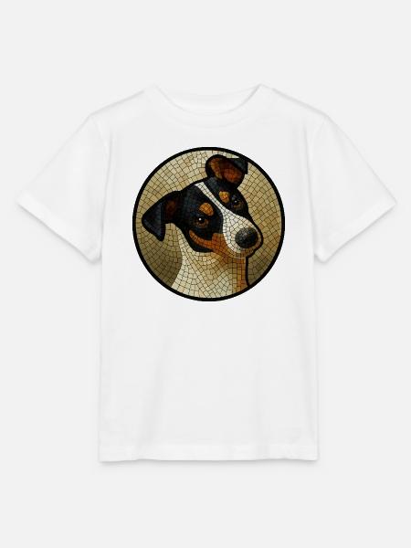Bodeguera_Mosaik - Stanley/Stella Kinder T-Shirt MINI CREATOR - Weiß