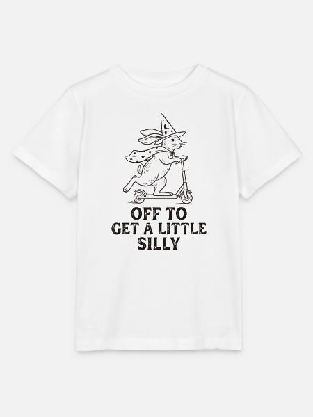Off To Get A Little Silly - Stanley/Stella Kinder T-Shirt MINI CREATOR - Weiß