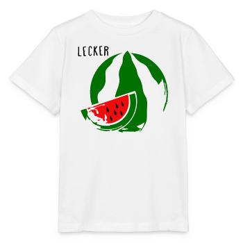 Melone - Stanley/Stella Kinder T-Shirt MINI CREATOR  - Weiß - Vorne - Maike (125cm)