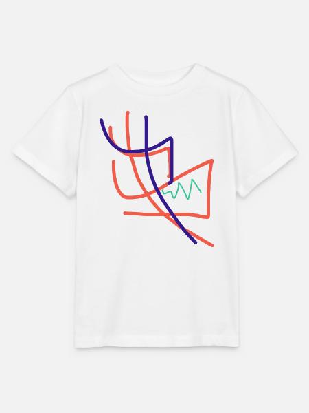 Was schenke ich einer Künstlerin? - Stanley/Stella Kinder T-Shirt MINI CREATOR - Weiß