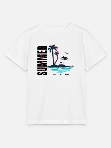 Summer - Stanley/Stella Kinder T-Shirt MINI CREATOR - Weiß