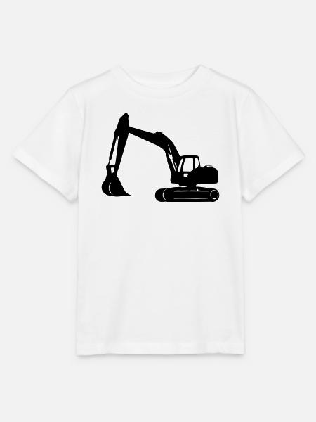 Bagger - Stanley/Stella Kinder T-Shirt MINI CREATOR - Weiß
