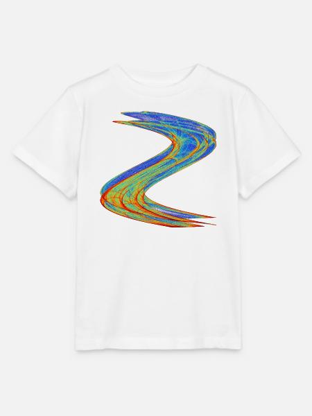 Lichtstrom – Schwingen des Chaos - Stanley/Stella Kinder T-Shirt MINI CREATOR - Weiß