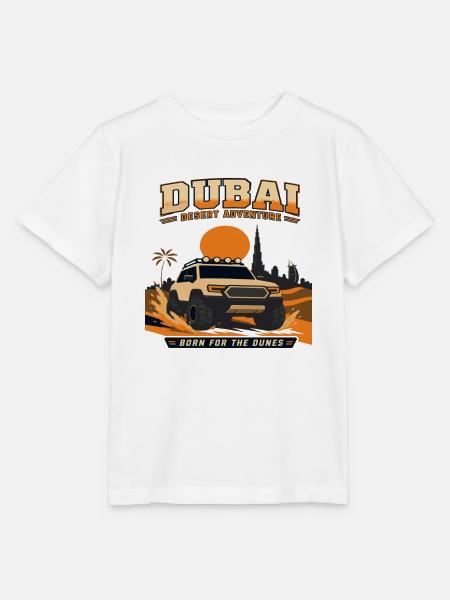 Dubai Desert Abenteuer - Stanley/Stella Kinder T-Shirt MINI CREATOR  - Weiß
