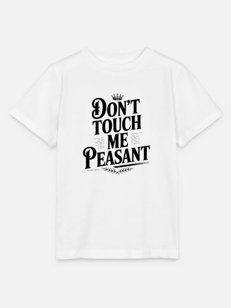 Fass mich nicht an, Bauer - Stanley/Stella Kinder T-Shirt MINI CREATOR - Weiß
