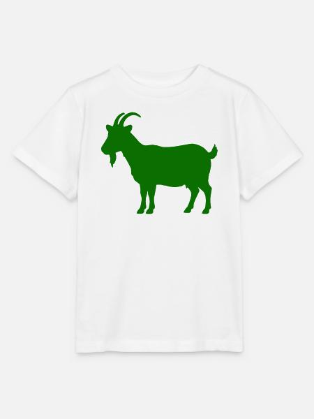 ziege_tier - Stanley/Stella Kinder T-Shirt MINI CREATOR  - Weiß