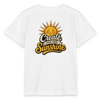 Create your own Sunshine - Stanley/Stella MINI CREATOR Kids’ T-Shirt - white - Front - Maike (125cm)
