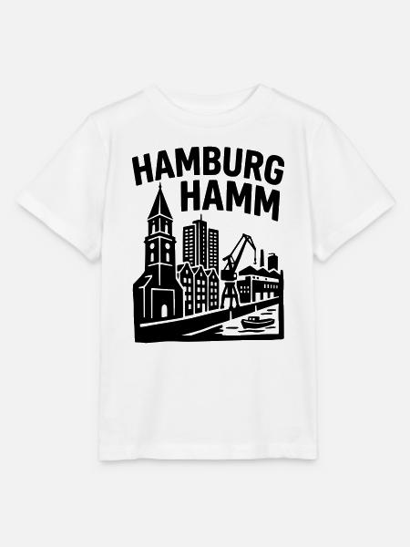 Hamburg Hamm - Stanley/Stella Kinder T-Shirt MINI CREATOR - Weiß