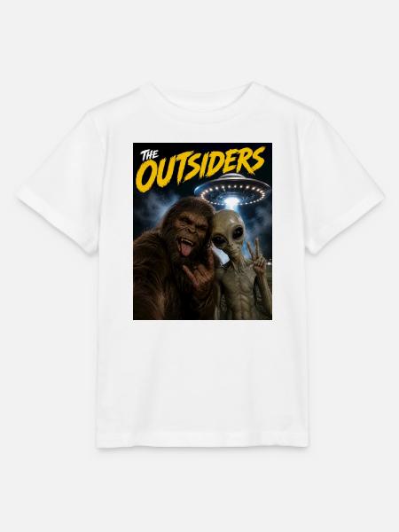 Monsters United: Nachtflug - Stanley/Stella Kinder T-Shirt MINI CREATOR  - Weiß