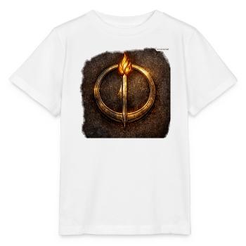 Travelers_sigil - Stanley/Stella MINI CREATOR Kids’ T-Shirt - white - Front - Maike (125cm)