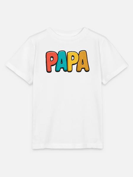 DAP Rainbow Pop Art - Stanley/Stella Kinder T-Shirt MINI CREATOR - Weiß