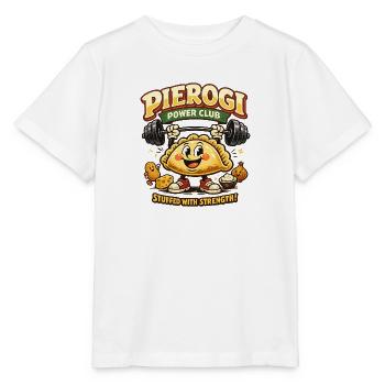 Raviolis du Power Club - T-shirt bio MINI CREATOR Stanley/Stella Enfant - blanc - Devant - Maike (125cm)