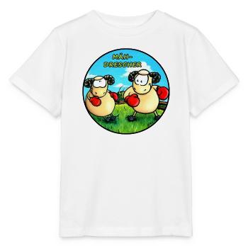 Mäh-Drescher - Stanley/Stella Kinder T-Shirt MINI CREATOR  - Weiß - Vorne - Maike (125cm)