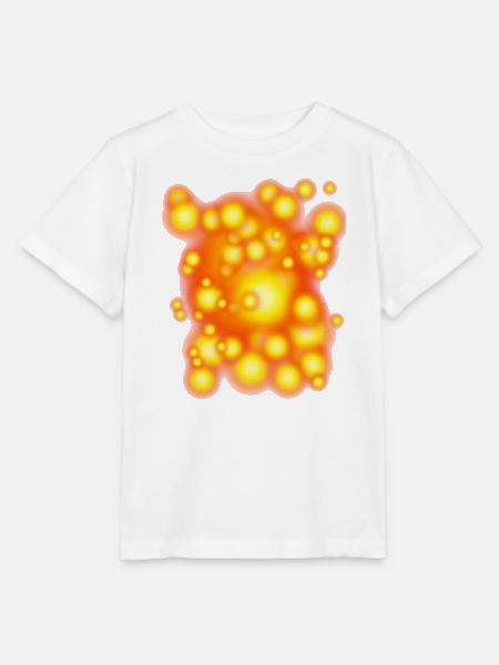 Glühende Orbens - Stanley/Stella Kinder T-Shirt MINI CREATOR - Weiß