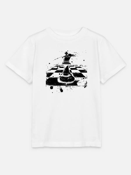 Schachfigur Streetart - Stanley/Stella Kinder T-Shirt MINI CREATOR  - Weiß
