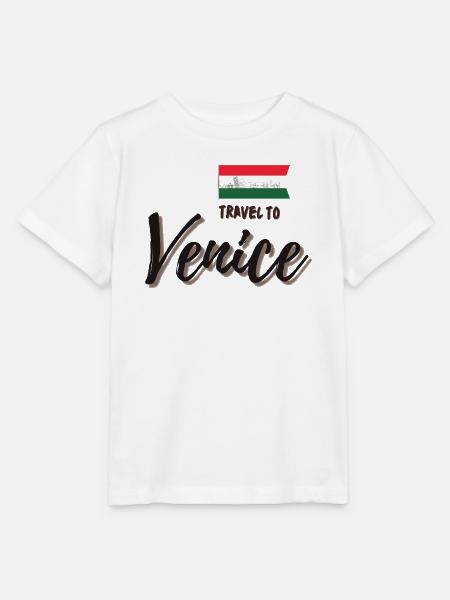 Venedig Reise - Stanley/Stella Kinder T-Shirt MINI CREATOR - Weiß