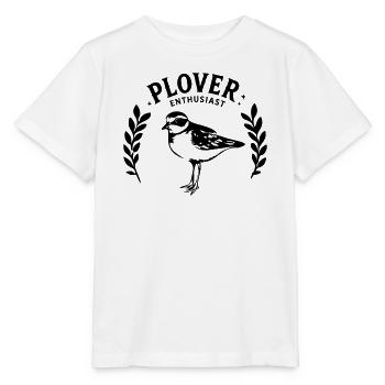 Plover Enthusiast Black Shorebird Birdwatching - Stanley/Stella MINI CREATOR Kids’ T-Shirt - white - Front - Maike (125cm)
