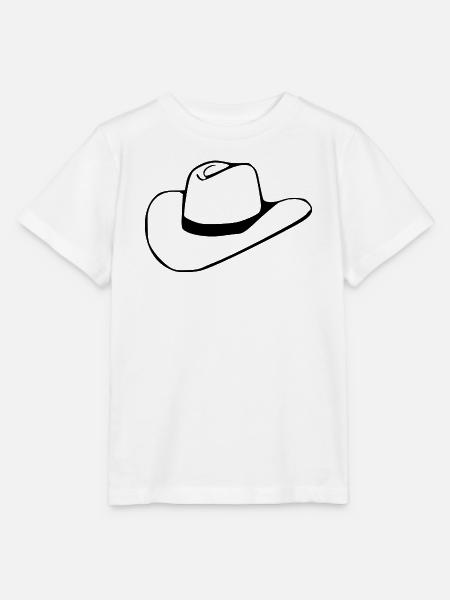 Cowboy Cowboyhut Linedance Geschenk - Stanley/Stella Kinder T-Shirt MINI CREATOR  - Weiß
