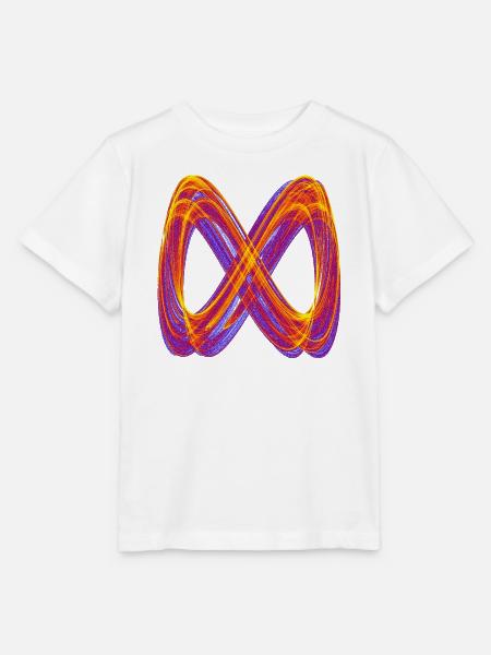 Lichtschleifen der Unendlichkeit - Stanley/Stella Kinder T-Shirt MINI CREATOR - Weiß