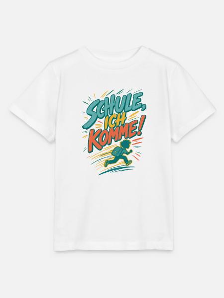 Schule Ich Komme Schulanfang 2026 - Stanley/Stella Kinder T-Shirt MINI CREATOR - Weiß
