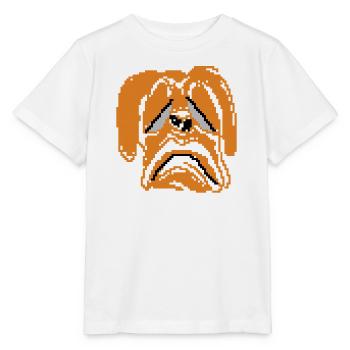 Sad Dog - T-shirt bio MINI CREATOR Stanley/Stella Enfant - blanc - Devant - Maike (125cm)