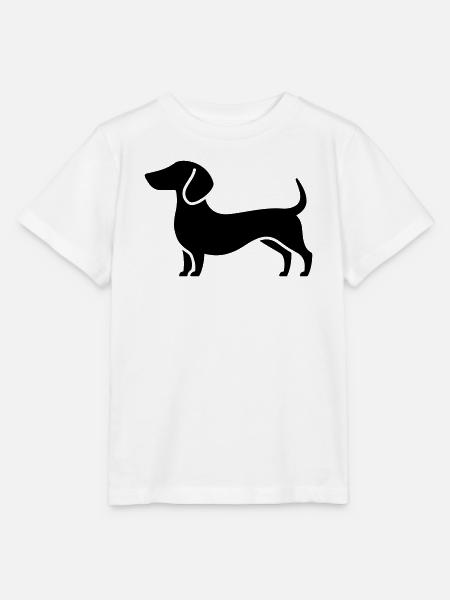 Dackel - Stanley/Stella Kinder T-Shirt MINI CREATOR  - Weiß
