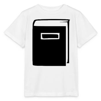 Buch Bücher lesen Geschenk - Stanley/Stella Kinder T-Shirt MINI CREATOR  - Weiß - Vorne - Maike (125cm)