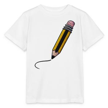 Crayon Kawaii Friendly - T-shirt bio MINI CREATOR Stanley/Stella Enfant - blanc - Devant - Maike (125cm)