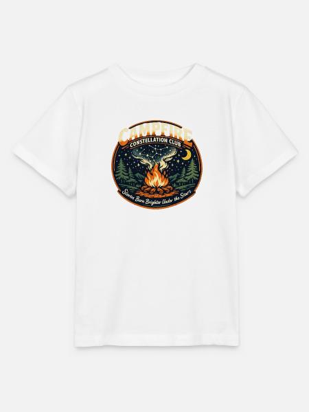 Lagerfeuer-Sternenclub - Stanley/Stella Kinder T-Shirt MINI CREATOR - Weiß