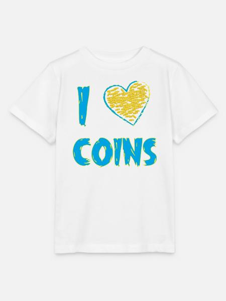 Münzsammler - Stanley/Stella Kinder T-Shirt MINI CREATOR - Weiß