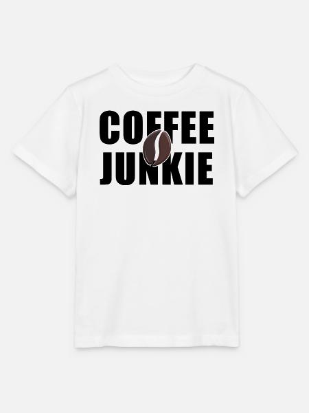 Coffee Junkie: Koffein-Liebe - Stanley/Stella Kinder T-Shirt MINI CREATOR  - Weiß