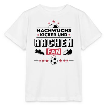 Aachen Fußball Nachwuchs Neuzugang Baby Kinder - Stanley/Stella Kinder T-Shirt MINI CREATOR  - Weiß - Vorne - Maike (125cm)