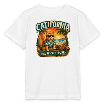 Pattes autour du monde - T-shirt bio MINI CREATOR Stanley/Stella Enfant - blanc - Devant - Maike (125cm)