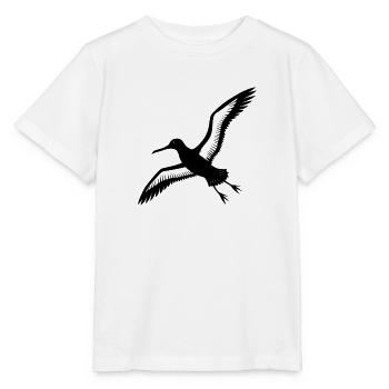 Albastros royal - T-shirt bio MINI CREATOR Stanley/Stella Enfant - blanc - Devant - Maike (125cm)