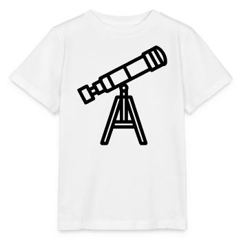 Teleskop - Stanley/Stella Kinder T-Shirt MINI CREATOR  - Weiß - Vorne - Maike (125cm)