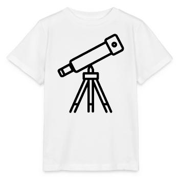 Teleskop - Stanley/Stella Kinder T-Shirt MINI CREATOR  - Weiß - Vorne - Maike (125cm)