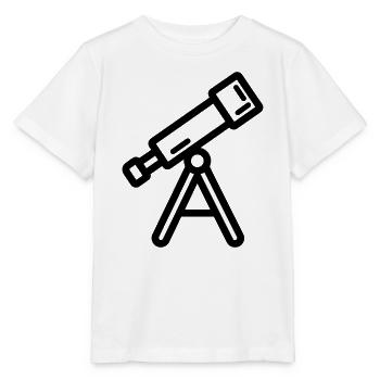Teleskop - Stanley/Stella Kinder T-Shirt MINI CREATOR  - Weiß - Vorne - Maike (125cm)