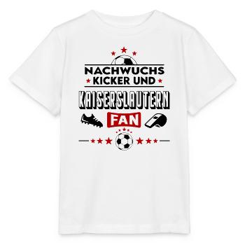 Kaiserslautern Fußball Nachwuchs Neuzugang Baby - Stanley/Stella Kinder T-Shirt MINI CREATOR  - Weiß - Vorne - Maike (125cm)