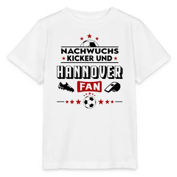 Hannover Fußball Nachwuchs Neuzugang Baby Kind - Stanley/Stella Kinder T-Shirt MINI CREATOR  - Weiß - Vorne - Maike (125cm)
