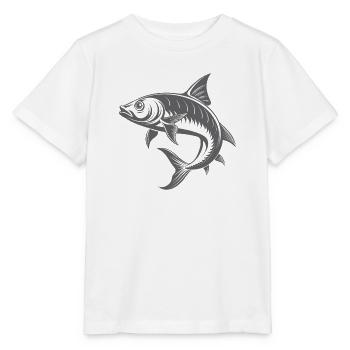 Tarponfisch - Stanley/Stella Kinder T-Shirt MINI CREATOR  - Weiß - Vorne - Maike (125cm)