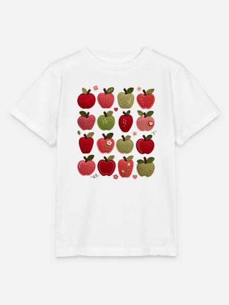 Äpfel Äpfel - Stanley/Stella Kinder T-Shirt MINI CREATOR - Weiß