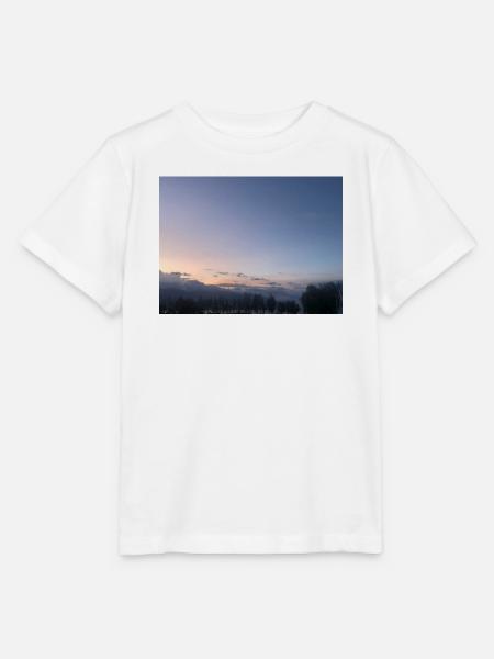 Dämmerungszauber am Wald - Stanley/Stella Kinder T-Shirt MINI CREATOR - Weiß