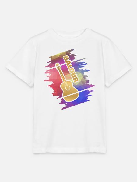 Gitarrenspielen Baldur - Stanley/Stella Kinder T-Shirt MINI CREATOR - Weiß