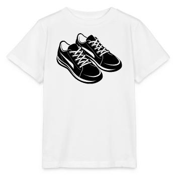 Tennisschuhe - Stanley/Stella Kinder T-Shirt MINI CREATOR  - Weiß - Vorne - Maike (125cm)