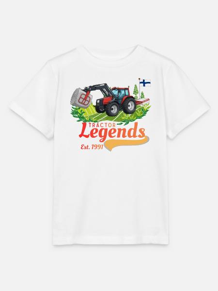 Traktorlegenden Finnland - Stanley/Stella Kinder T-Shirt MINI CREATOR - Weiß